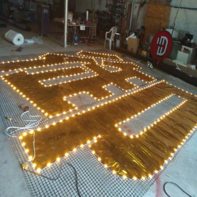 增城市樓盤廣告字與地產制作安裝 技術與品質的雙重保障